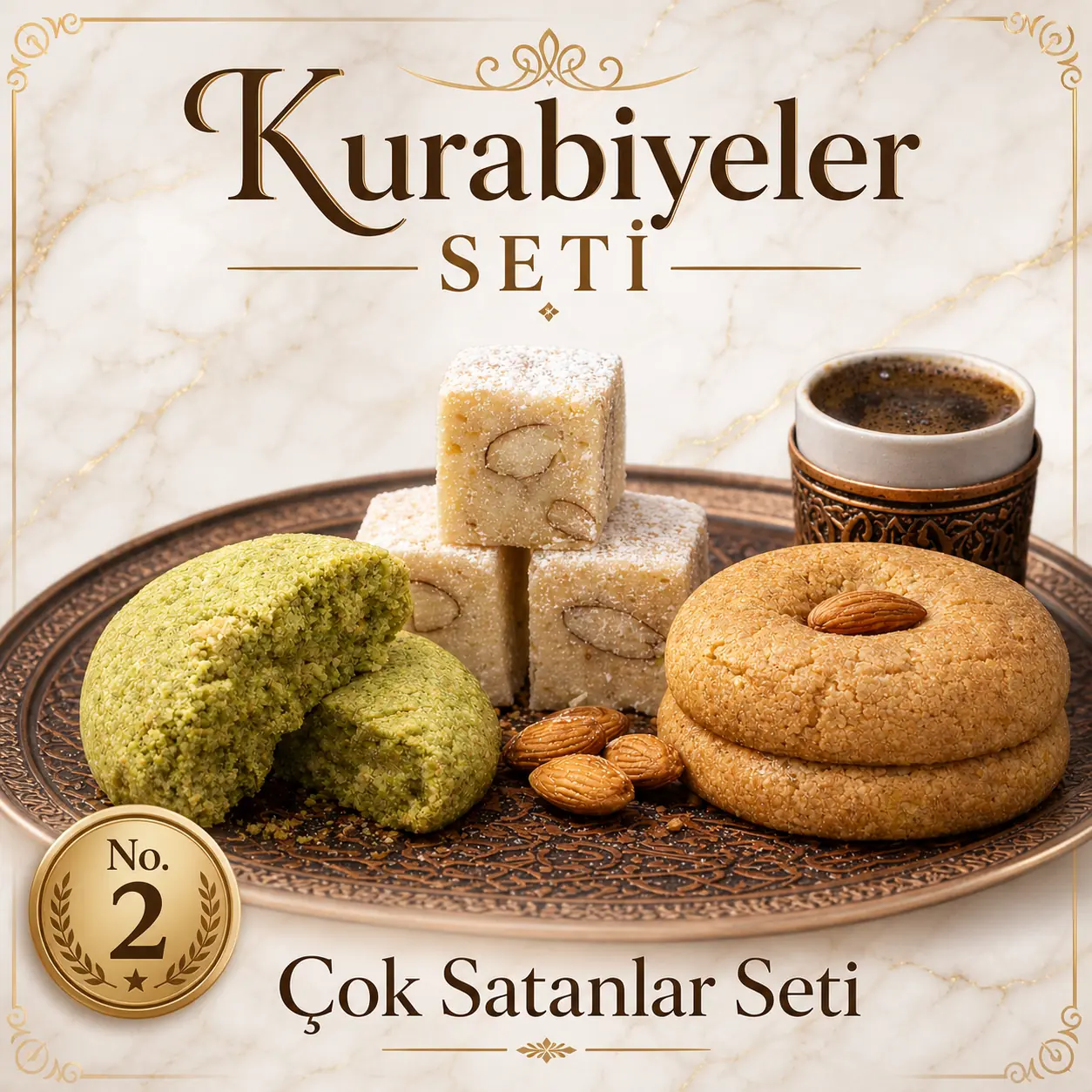 Arslanzade Kallavi, Acıbadem ve Kavala Kurabiyesi Seti